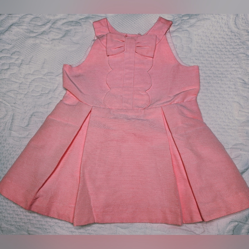 Janie And Jack Pleated A-Line Dress size 6-12 Months